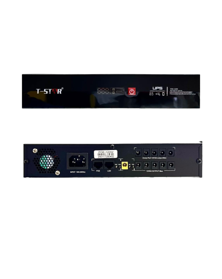 UPS كاميرات + راوتر ونانو 120 واط شركة T-STAR 
