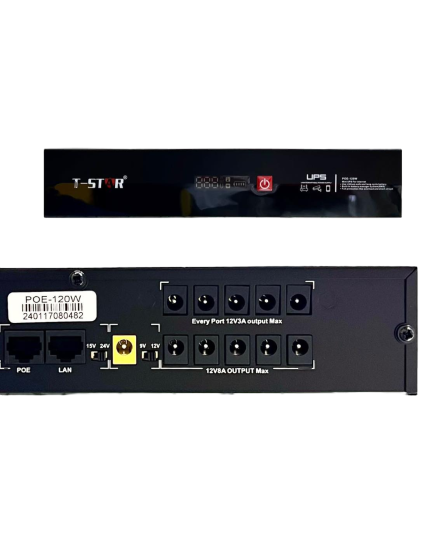 UPS كاميرات + راوتر ونانو 120 واط شركة T-STAR 