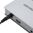 اكستيندر HDMI تحويلة من واير انترنيت RJ45 الى HDMI مسافة 120 متر (صورة+ماوس - دقة 4K)