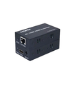 اكستيندر HDMI تحويلة من واير انترنيت RJ45 الى HDMI مسافة 100 متر (صورة فقط - دقة 4K)