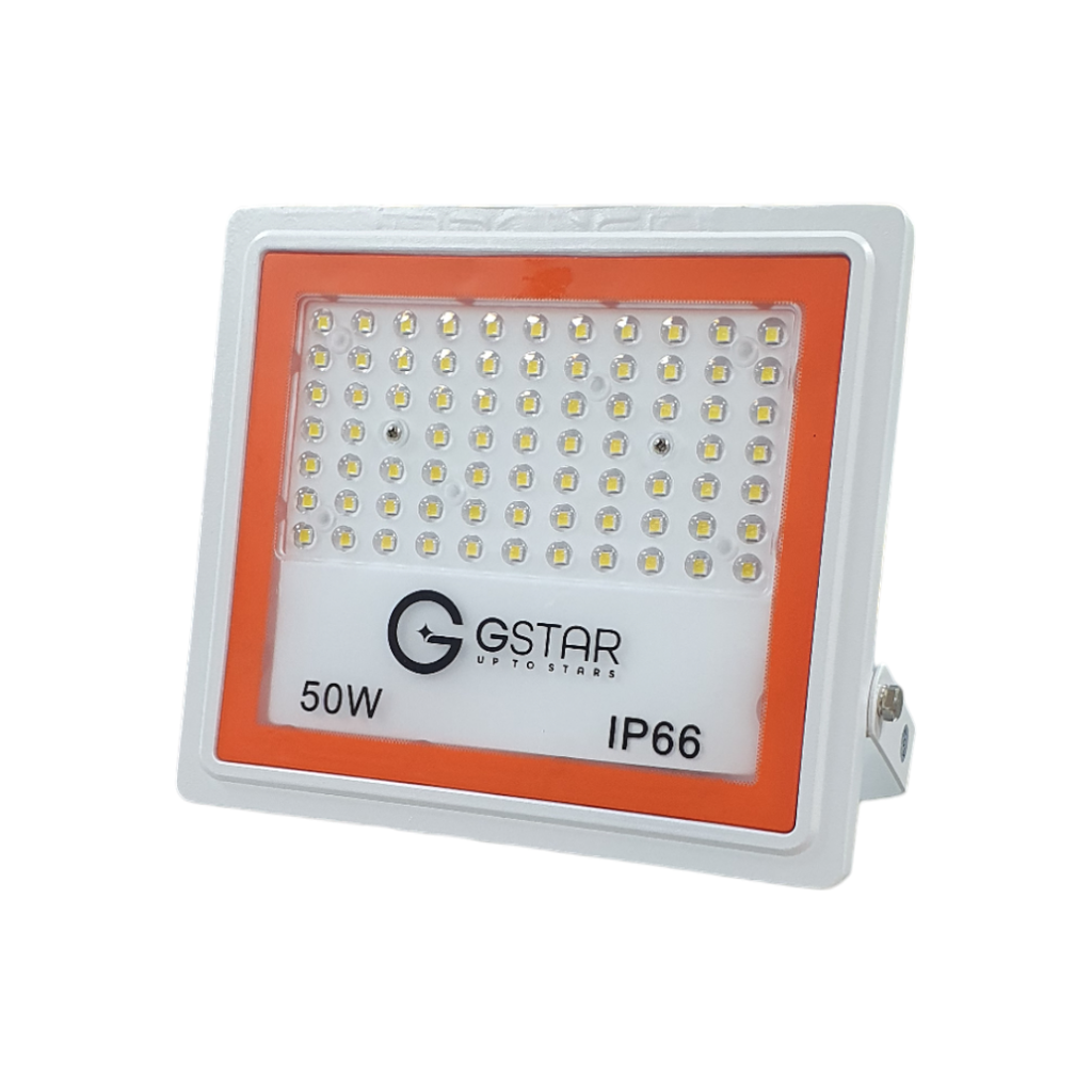 بروجكتر 50W واط ابيض مع حساس فوتوسيل شركة G-STAR