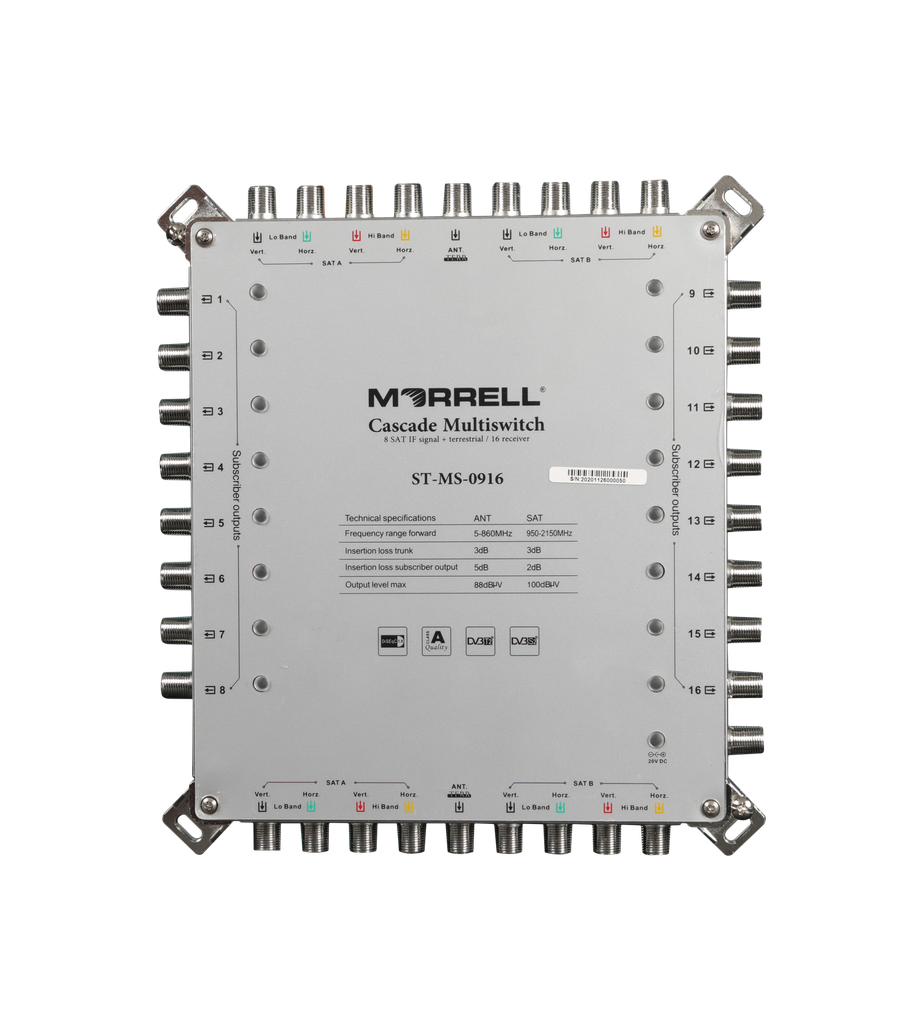 ملتي سويج 16 خط قمرين شركة MORRELL