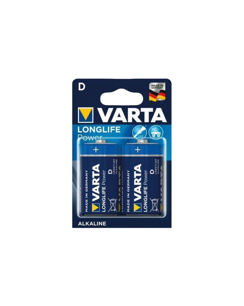 بطارية D LongLife Power حجم كبير شركة VARTA