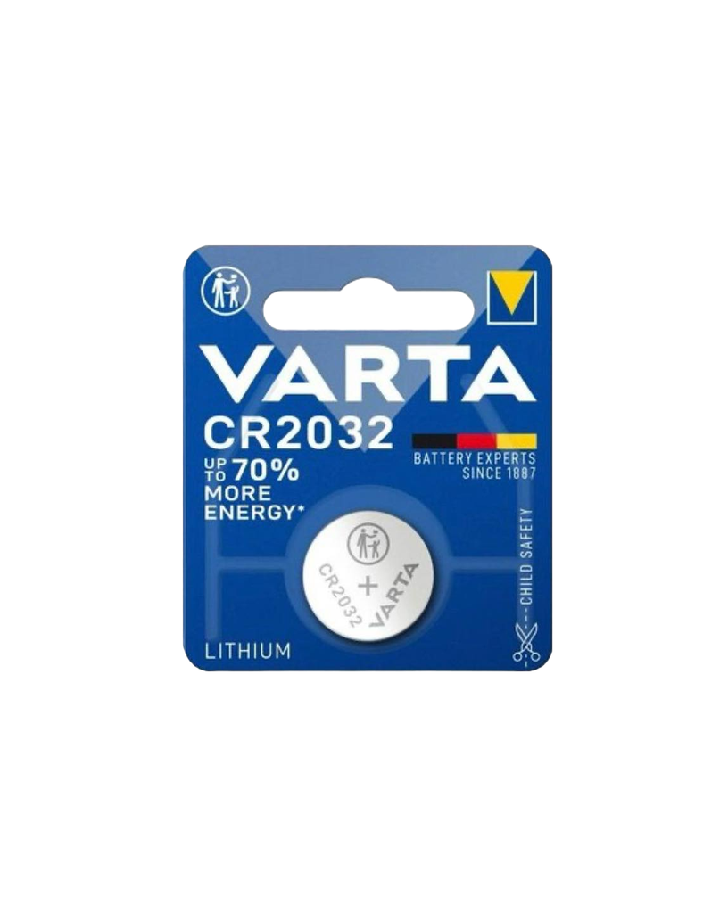 بطارية CR2032 LITHIUM شركة VARTA