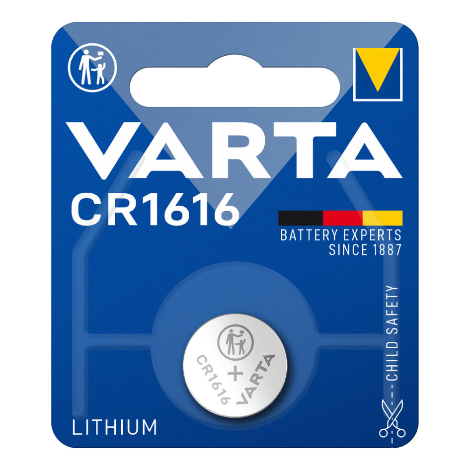 بطارية CR1616 LITHIUM شركة VARTA