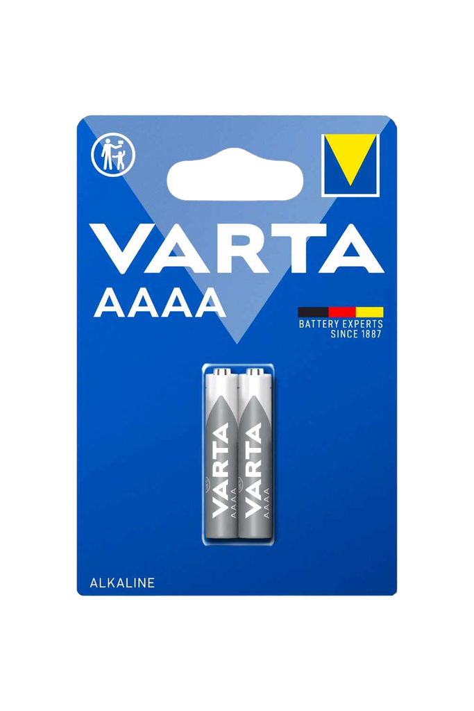 بطارية AAAA ALKALINE ثنائي شركة VARTA