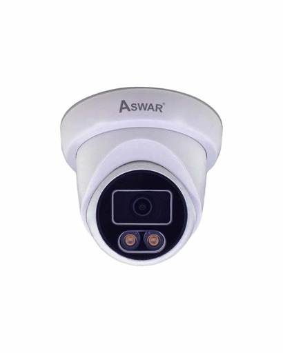 كاميرا سقفي ليلي ملون HDX 2MP عدسة 2.8mm شركة ASWAR