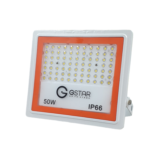بروجكتر 50W واط ابيض مع حساس فوتوسيل شركة G-STAR
