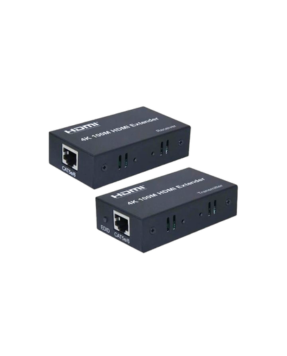 اكستيندر HDMI تحويلة من واير انترنيت RJ45 الى HDMI مسافة 100 متر (صورة فقط - دقة 4K)
