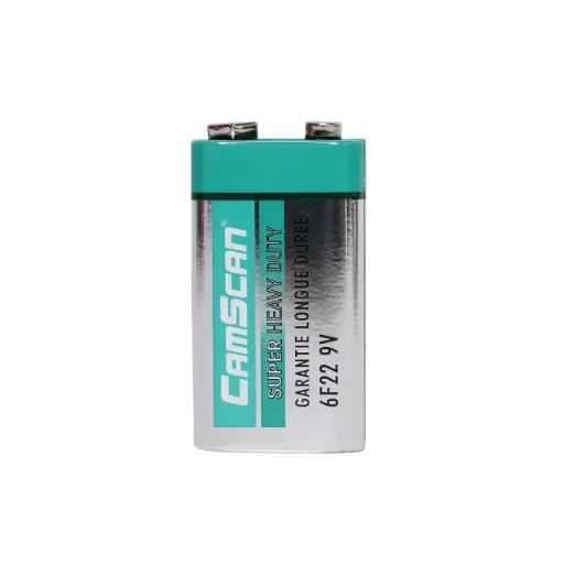 بطارية 9V  SUPER HEAVY DUTY شركة CAMSCAN