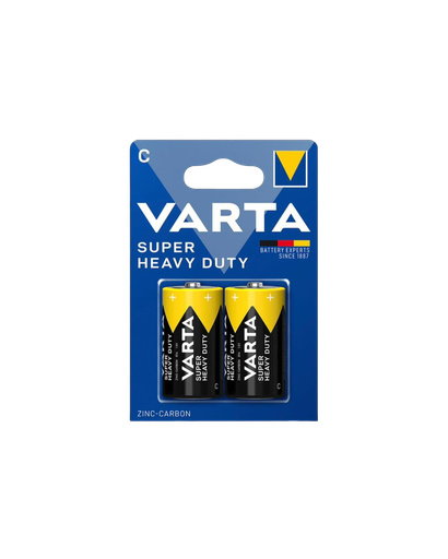 بطارية C Zinc-Carbon حجم وسط شركة VARTA