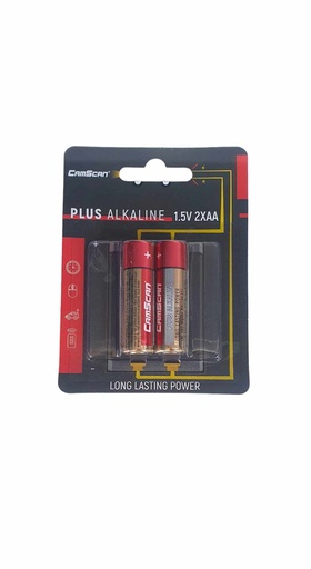بطارية AA PLUS ALKALINE قلم ثنائي شركة CAMSCAN