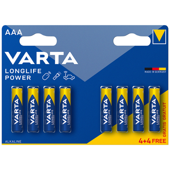 بطارية AAA LongLife Power ريموت ثماني شركة VARTA