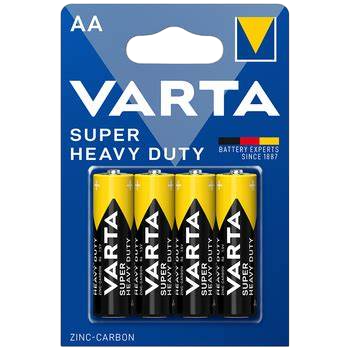 بطارية AA Zinc-Carbon قلم رباعي شركة VARTA